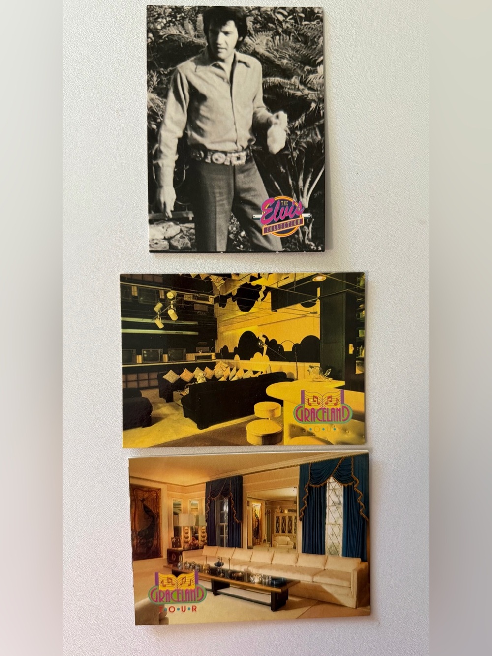 Elvis Presley Vintage Card Lot (3) – 1992 Elvis Collection